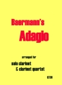 Adagio for calrinet solo and 4 clarinets (BBBBBass) score and parts