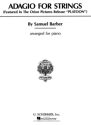 Adagio for Strings for piano