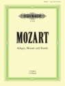 Adagio, Menuett und Rondo aus KV617a und KV439b,3 f�r 3 Violinen Stimmen
