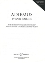 Adiemus for mixed chorus and piano score