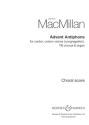 Advent Antiphons f�r Kantor, Gemeinde (unisono), M�nnerchor (TB) und Orgel Orgelauszug