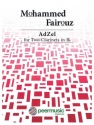 Adzel f�r 2 Klarinetten score