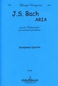 Air aus der Orchestersuite D-Dur BWV1068 f�r 4 Saxophone (SATBar) Partitur und Stimmen