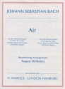 Air aus der Suite D-Dur f�r Violine und Klavier