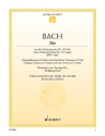 Air BWV1068 (Fassung D-Dur und erleichtert C-Dur ) f�r Violoncello und Klavier