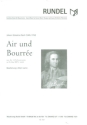 Air und Bourree f�r Blasorchester Direktion und Stimmenset
