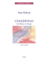 Alan Ridout, Concerto For Oboe And Strings Oboe and String Quartet PARTITUR + STIMMEN