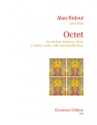Alan Ridout, Octet Clarinet, Bassoon, Horn, 2 Violins, Viola, Cello and Double Bass PARTITUR + STIMMEN