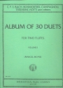 Album of 30 Duets vol.1 (nos.1-15) for 2 flutes score