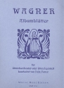 Albumbl�tter f�r Streichorchester (Streichquintett) Partitur