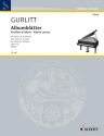 Albumbl�tter op. 147 f�r Klavier 4-h�ndig