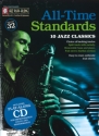 All-Time Standards (+CD): for Bb, Eb, C and Bass Clef Instruments jazz playalong vol.32