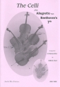 Allegretto aus Sinfonie Nr.7 f�r 4 Violoncelli Partitur und Stimmen