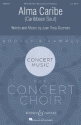 Alma Caribe for mixed chorus, double bass, piano and latin percussion chorus Score