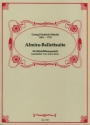 Almira-Ballettsuite f�r 4 Blockfl�ten (SATB) Partitur und Stimmen