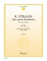 Also sprach Zarathustra op.30 f�r Klavier