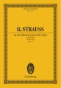 Also sprach Zarathustra op.30 f�r Orchester Studienpartitur