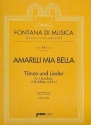 Amarilli mia bella f�r 3 Blockfl�ten (2 Blockfl�ten und Bc) Partitur und Stimmen