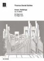 Amen. Halleluja op.57 f�r Orgel