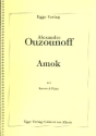 Amok f�r Fagott und Klavier
