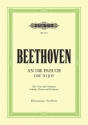 An die Freude op.125 f�r Soli, gem Chor und Orchester Klavierauszug