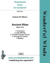 Ancient Rites op.316 for 3 flutes score and parts