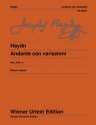 Andante con Variazioni Hob.XVII:6 f�r Klavier