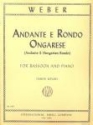 Andante e Rondo Ongarese op.35 for bassoon and piano