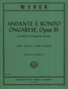 Andante e Rondo Ongarese op.35 for viola and piano