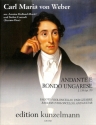 Andante e Rondo ungaresre op.35 J158 f�r Fagott (Violoncello) und Gitarre Partitur und Stimmen