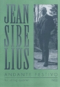 Andante festivo f�r Streichquartett Partitur und Stimmen