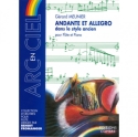 Andante und allegro dans le style ancien pour fl�te et piano