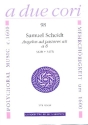 Angelus ad pastores ait a 8 f�r 8 Instrumente (SSAATTBB) Partitur und Stimmen
