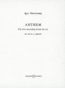 Anthem f�r gemischter Chor (SATB) a cappella Chorpartitur