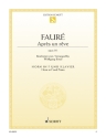 Apr�s un r�ve op.7,1 f�r Horn in F und Klavier