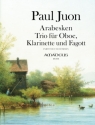 Arabesken op.73 f�r Oboe, Klarinette und Fagott Partitur und Stimmen