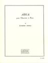 Aria pour clarinette et piano