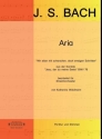 Aria 'Wir eilen mit schwachen, doch emsigen Schritten' BWV78 f�r Streichorchester Partitur und Stimmen (1-1-1-1-1)