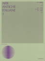 Arie antiche italiane Band 1 f�r mittlere Stimme und Klavier