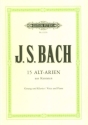 Arien aus Kantaten f�r Alt und Klavier