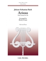 Arioso from Cantata BWV156 for cello and piano