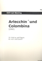 Arlecchin' und Colombina f�r Violine und Fagott 2 Spielpartituren