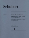 Arpeggione-Sonate a-Moll D821 f�r Viola und Klavier