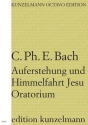Auferstehung und Himmelfahrt Jesu - Oratorium f�r Soli (SATB), Chor und Orchester Partitur (dt)