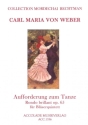 Aufforderung zum Tanz op.65 f�r Fl�te, Oboe, Klarinette, Horn und Fagott Partitur und Stimmen