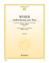 Aufforderung zum Tanz op.65 f�r Klavier