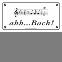 Aufkleber ahh...Bach  (Set mit 10 Stk)