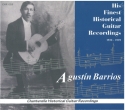 August�n Barrios - his finest historical Guitar Recordings 1928-29  CD