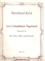 Aus Columbinas Tagebuch f�r Fl�te, Oboe und Klavier Stimmen