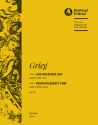 Aus Holbergs Zeit op.40 f�r Streichorchester Partitur